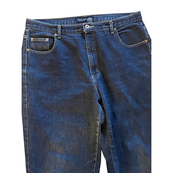 Lane Bryant Venezia Straight Jean 100% cotton cropped ankle dark wash high rise - Picture 2 of 6